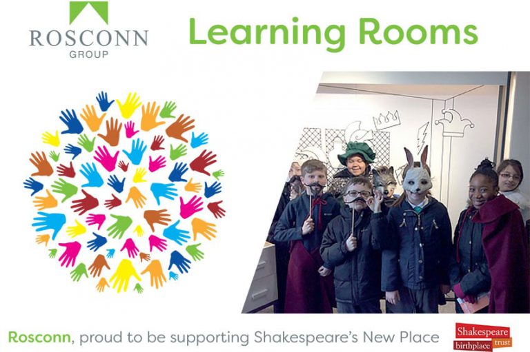 Community Projects - Shakespeare New Place - Learning Rooms - Leaflet Image